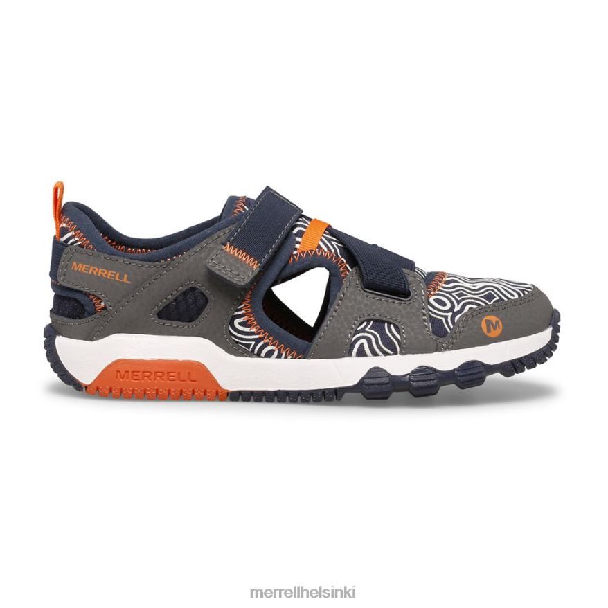 hydrofree roam chroma monarch sandaali (mk265855k) 20R001503 harmaa/laivasto Merrell